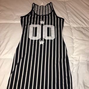 Knee length tank top dress